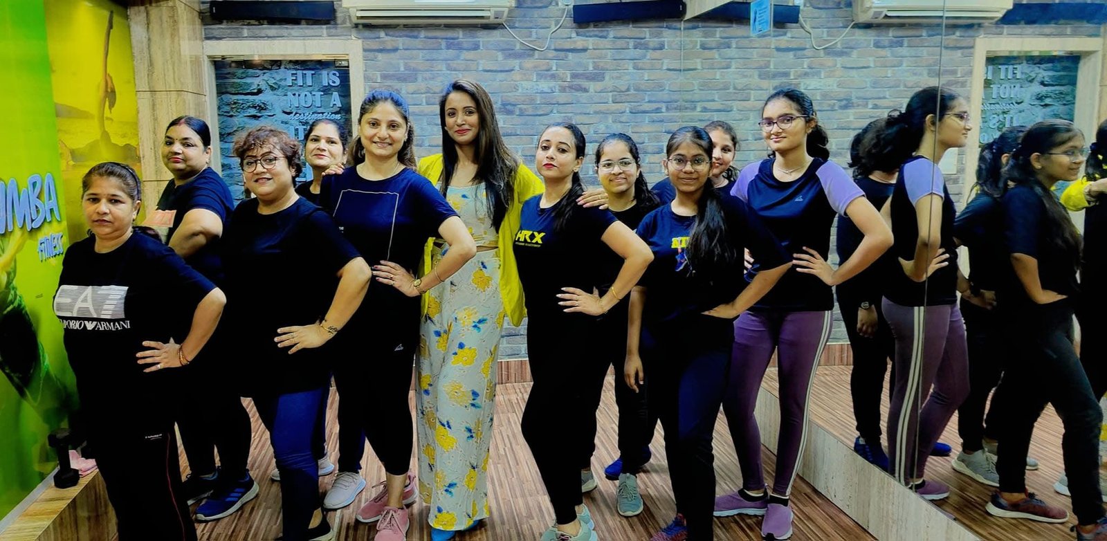 Group training session at SMGA