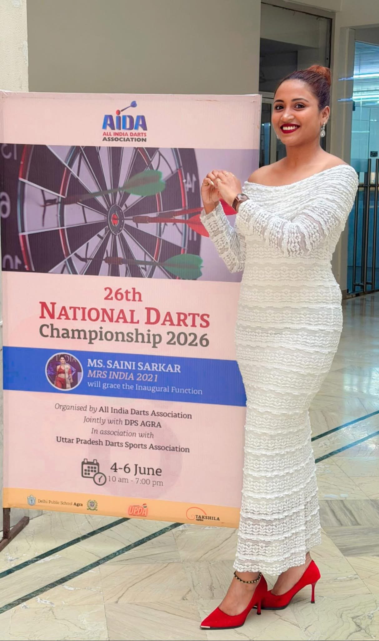 Saini Sarkar, founder of SMGA, Mrs India 2021